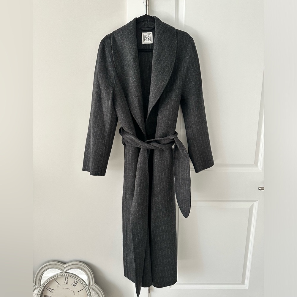 Toteme wool robe coat